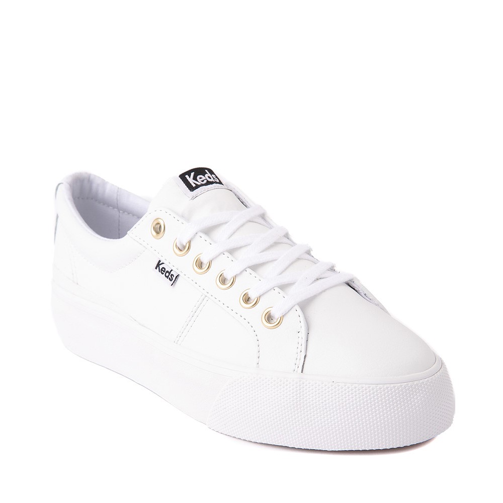 Womens Keds Jump Kick Duo Casual Shoe - White