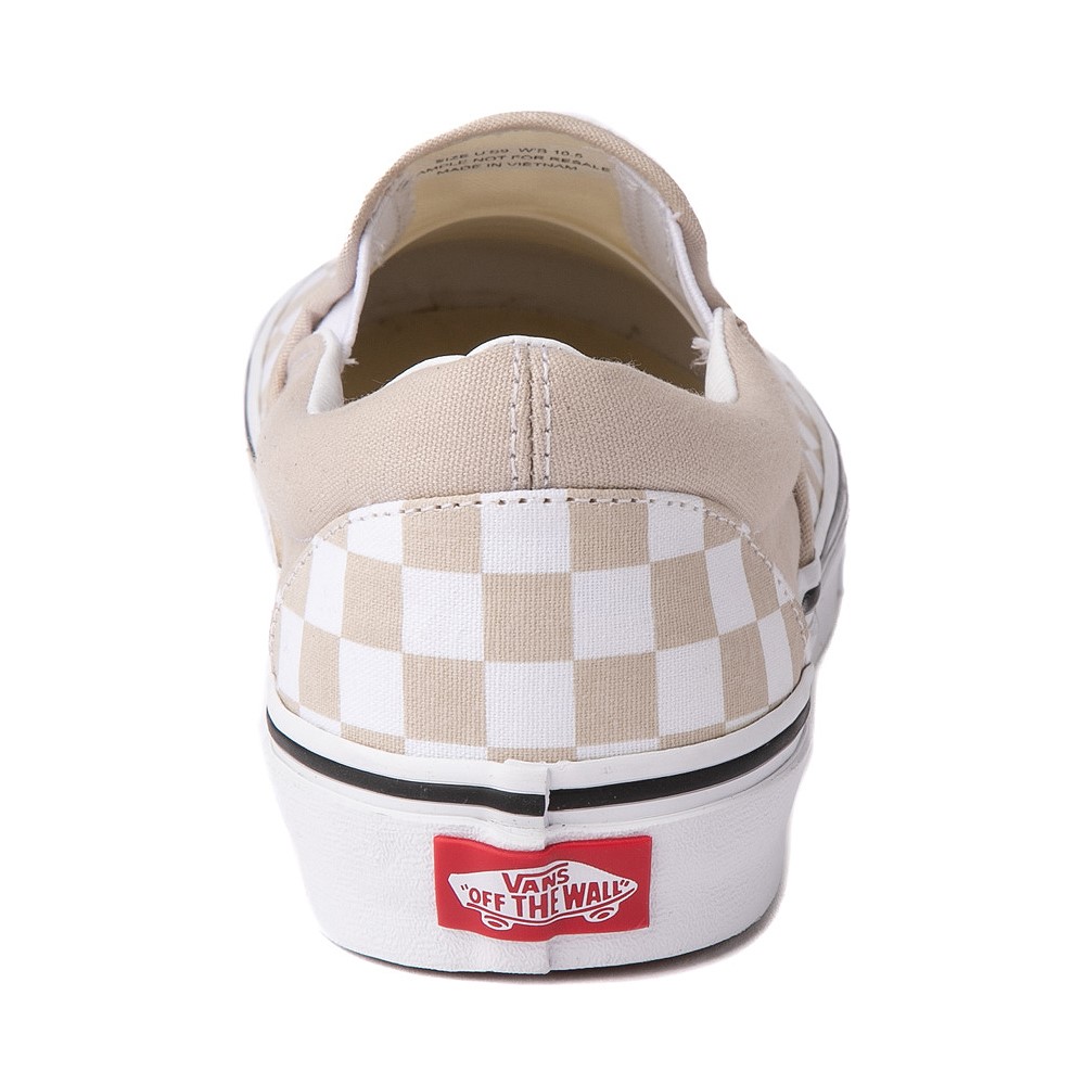 Vans Slip-On Checkerboard Skate Shoe - French Oak | JourneysCanada
