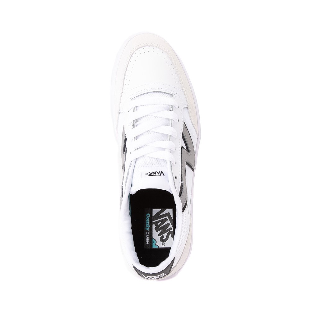 Vans Lowland ComfyCush® Skate Shoe - True White / Drizzle Grey ...