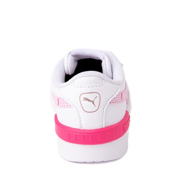 alternate view PUMA Jada Crush Athletic Shoe - Baby / Toddler - White / Pink SprinklesALT4