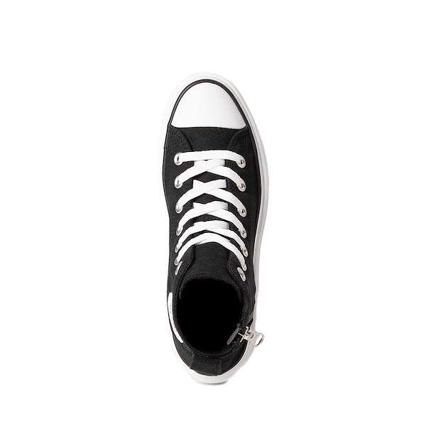 alternate view Converse Chuck Taylor All Star Lugged Lift Hi Sneaker - Big Kid - Black / WhiteALT2