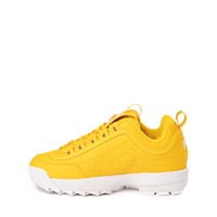 Fila best sale yellow disruptors