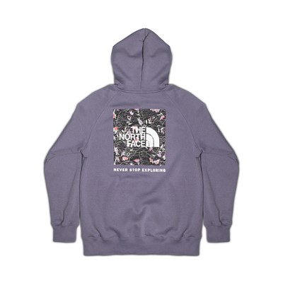 Alternate view of Womens The North Face NSE Box Hoodie - Lunar Slate