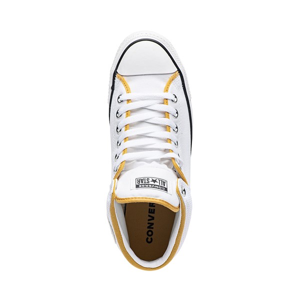 alternate view Converse Chuck Taylor All Star High Street Sneaker - White / YellowALT2