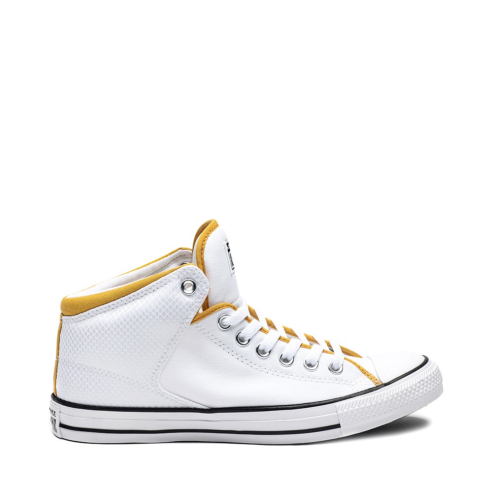 Converse Chuck Taylor All Star High Street Sneaker - White / Yellow