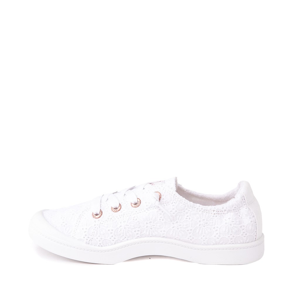 Womens Roxy Bayshore Plus Slip On Casual Shoe - White | JourneysCanada