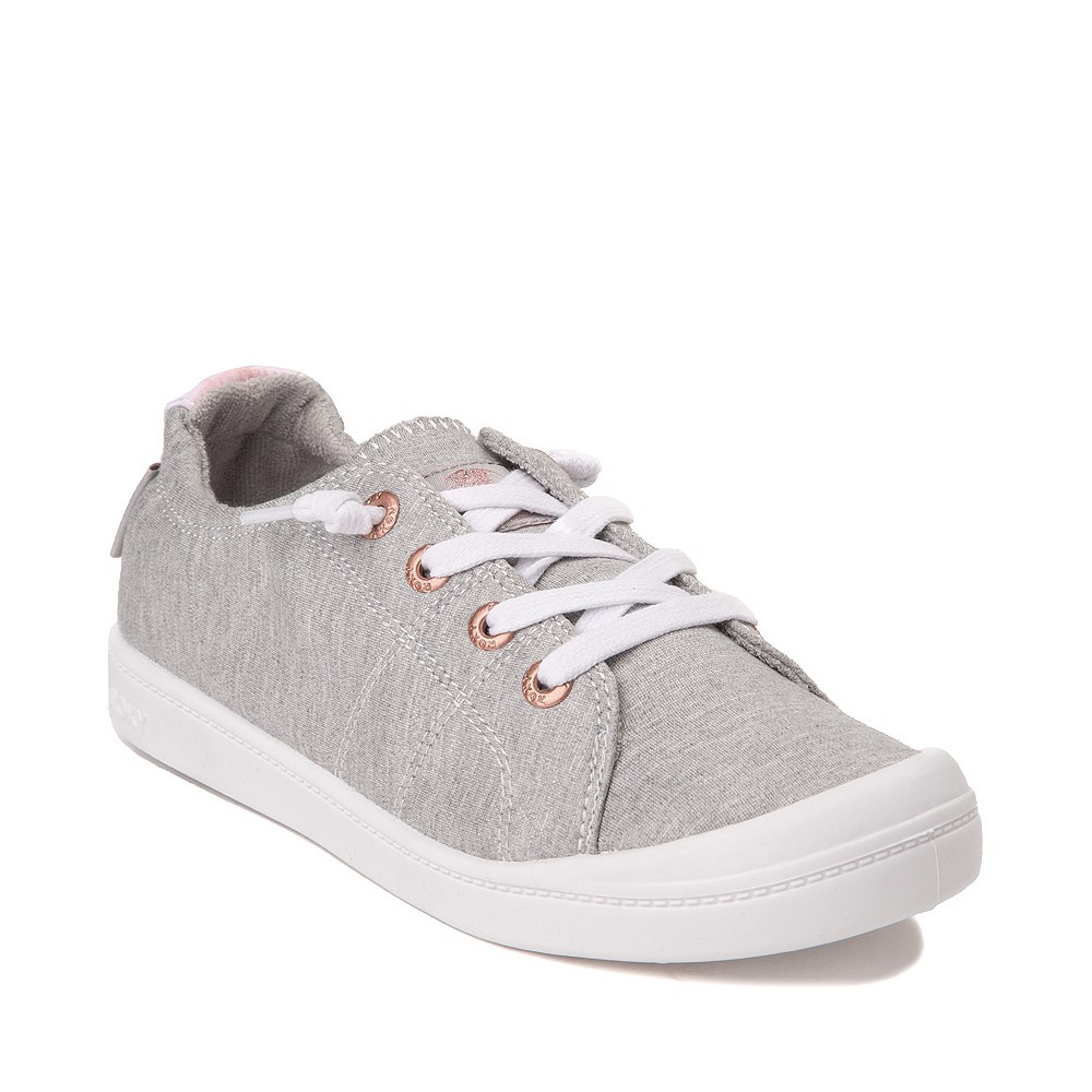 Womens Roxy Bayshore Plus Slip On Casual Shoe - Grey