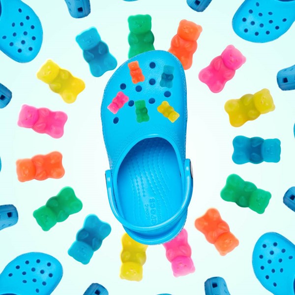 alternate view Crocs Jibbitz&trade; Candy Bears Shoe Charms 5 Pack - MulticolorHERO
