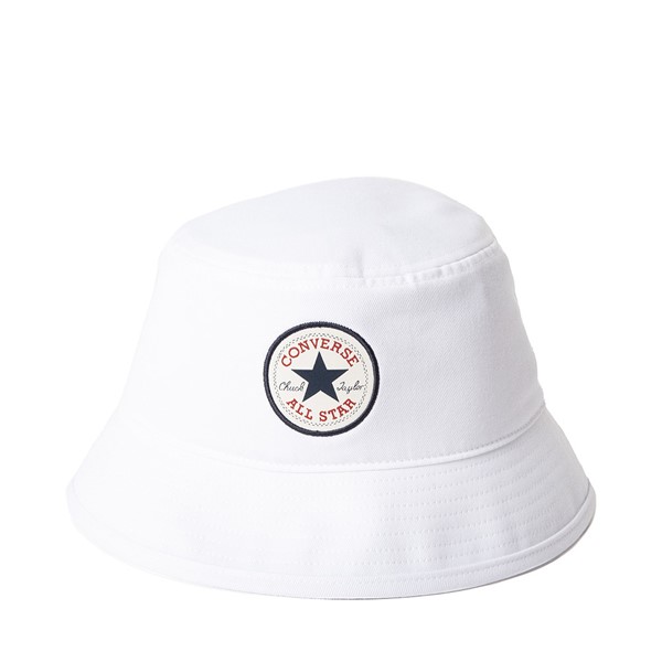 Main view of Converse Chuck Patch Bucket Hat - White