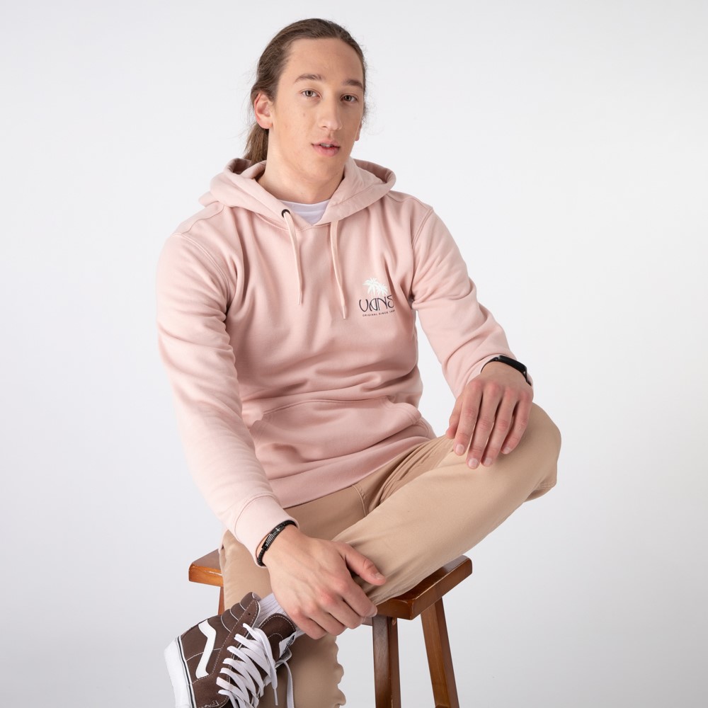 Vans checkered hot sale rose hoodie