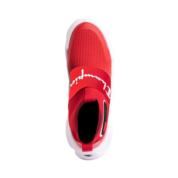 alternate view Mens Champion Meloso Rally Pro Athletic Shoe - Red / WhiteALT2
