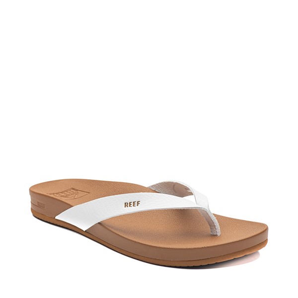 Womens Reef Cushion Court Sandal Cloud