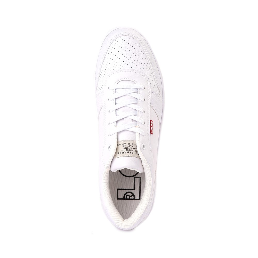 Mens Levi s Drive Lo Casual Shoe White Gum JourneysCanada