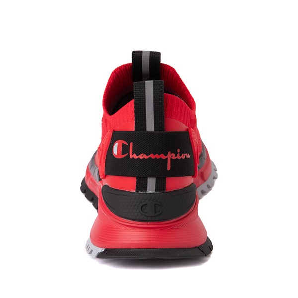 alternate view Chaussure athlétique Champion Reflex Core Knit - Junior - Rouge / NoireALT4