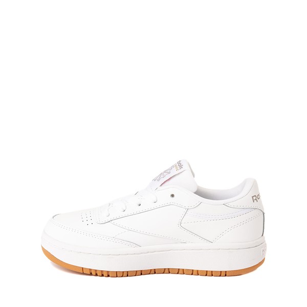 Reebok Club C Double Athletic Shoe - Little Kid White / Gum