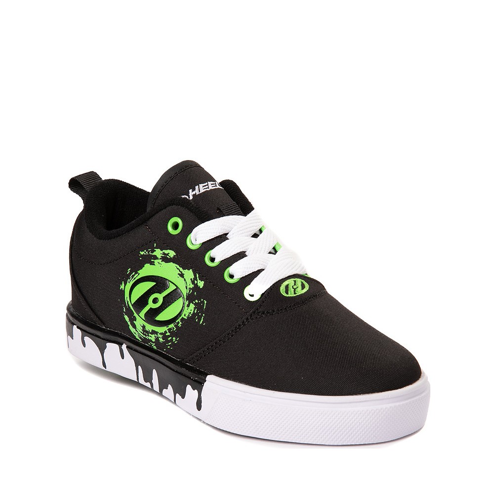 Heelys Pro 20 Skate Shoe - Little Kid / Big Kid - Black / Slime