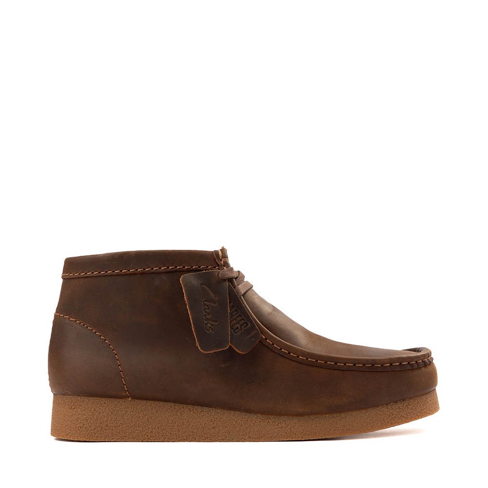 Mens Clarks Wallabee EVO Chukka Boot - Beeswax