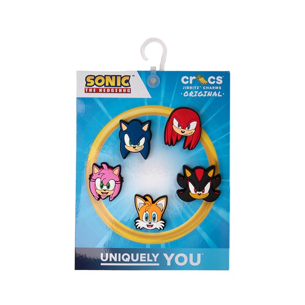 alternate view Crocs x Sonic the Hedgehog™ Jibbitz™ Shoe Charms 5 Pack - MulticolorALT2