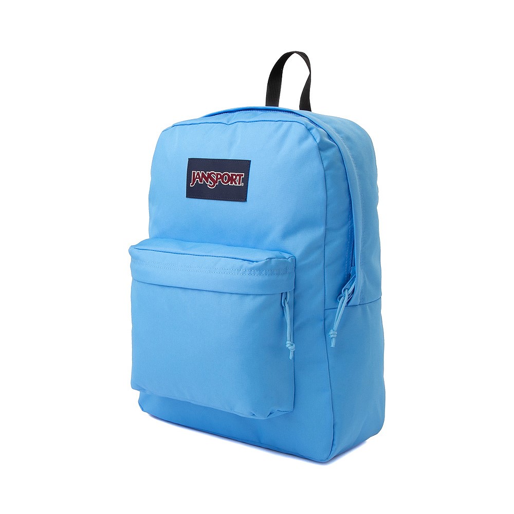 Bright blue jansport clearance backpack