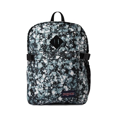 Jansport white backpack with best sale black specks