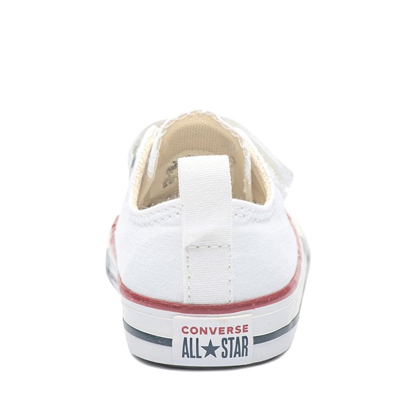 alternate view Converse Chuck Taylor All Star 2V Lo Sneaker - Baby / Toddler - WhiteALT4
