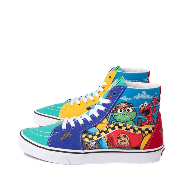 alternate view Vans x Sesame Street SK8-Hi Skate Shoe - MulticolourALT1