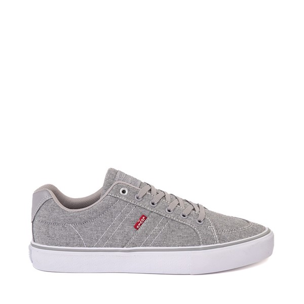 Main view of Mens Levi's Turner Chambray Casual Shoe - Grey