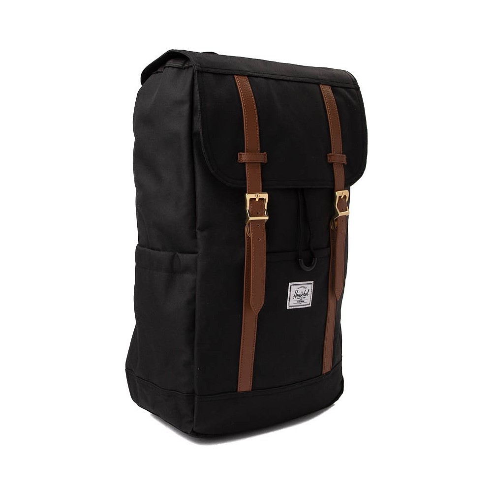 Herschel Supply Co. Retreat Backpack Black / Tan JourneysCanada