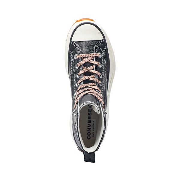 alternate view Converse Run Star Hike Leather Platform Sneaker - Black / Egret / GumALT2