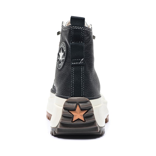 alternate view Converse Run Star Hike Leather Platform Sneaker - Black / Egret / GumALT4