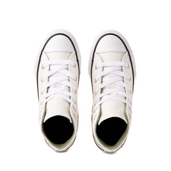 alternate view Converse Chuck Taylor All Star Hi Berries and Bees Sneaker - Little Kid - NaturalALT2