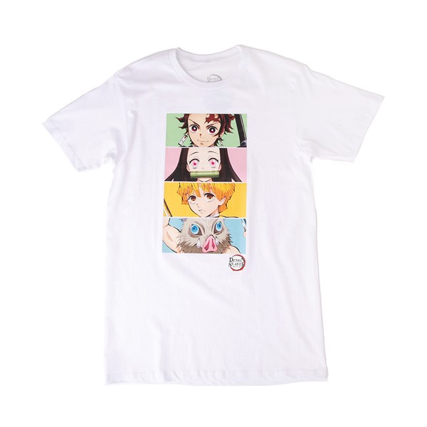 alternate view Womens Demon Slayer Boyfriend Tee - WhiteALT2