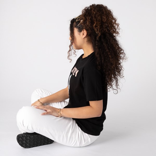 alternate view Womens Britney Boyfriend Tee - BlackALT3