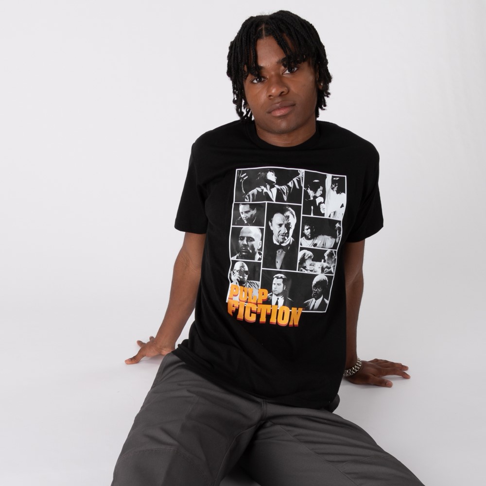 Pulp Fiction Collage Tee - Black