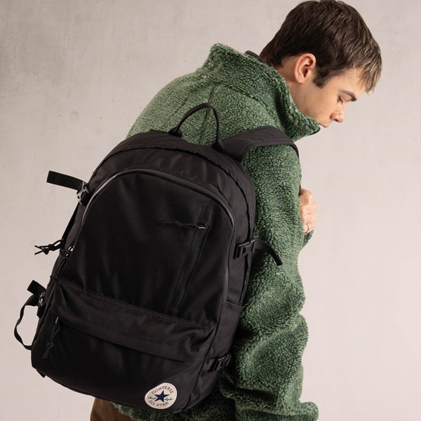 alternate view Converse Straight Edge Backpack - BlackALT1BADULT