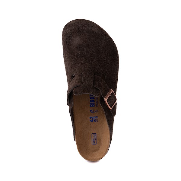 alternate view Sabot Birkenstock Boston Soft Footbed pour hommes - MokaALT2