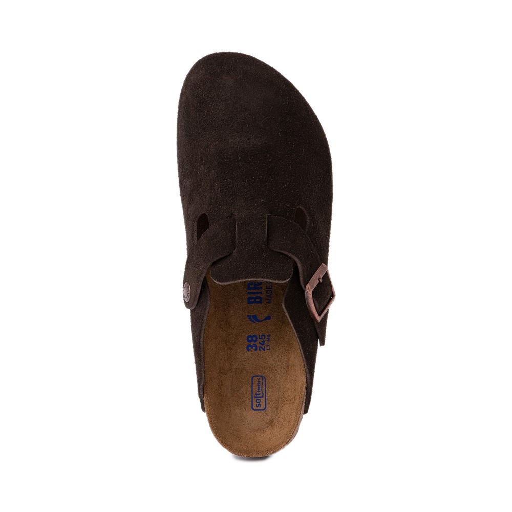 Womens Birkenstock Boston Soft Footbed Clog - Mocha | JourneysCanada