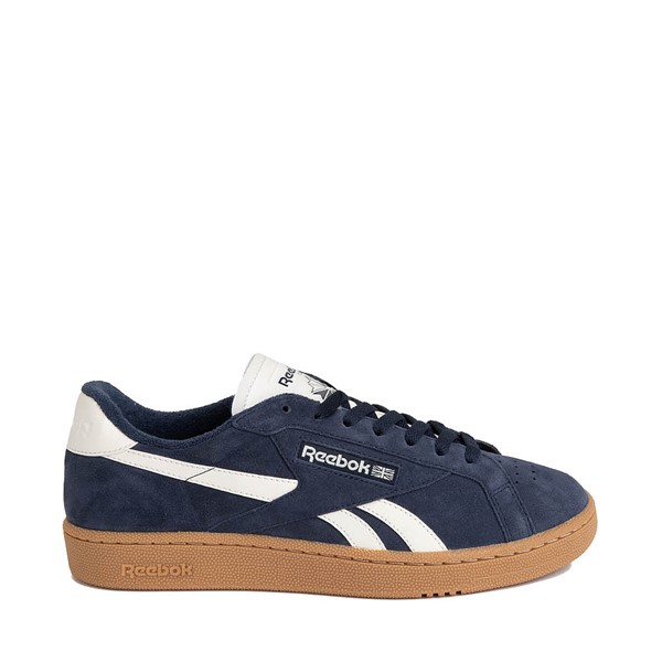 Main view of Mens Reebok Club C Grounds UK Athletic Shoe - Navy / White / Gum