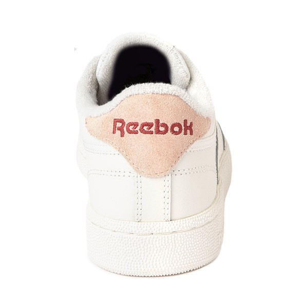 alternate view Womens Reebok Club C 85 Athletic Shoe - Chalk / Possibly PinkALT4