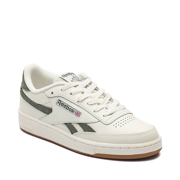 Womens Reebok Club C 85 Athletic Shoe - Chalk / Varsity Green