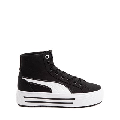 Puma plateforme clearance noir et blanche