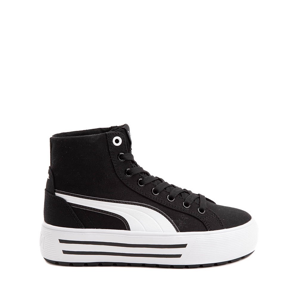 Puma plateforme noir clearance et blanche