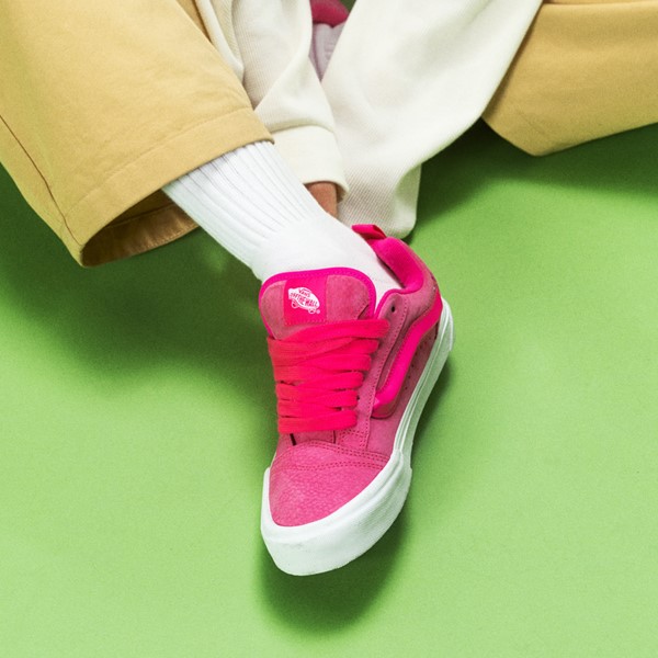 Vans Knu Skool Skate Shoe - Pink Glow | JourneysCanada