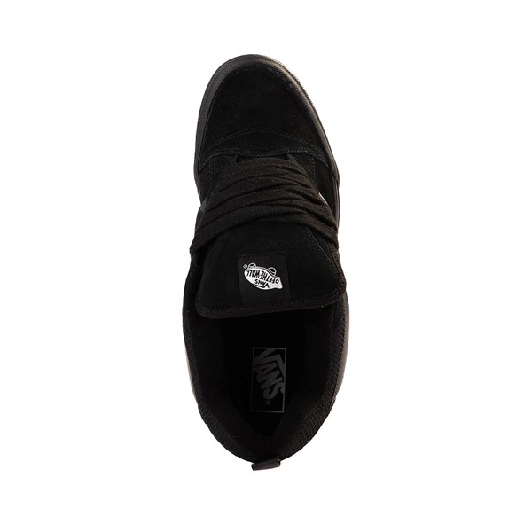 alternate view Vans Knu Skool Skate Shoe - Black MonochromeALT2