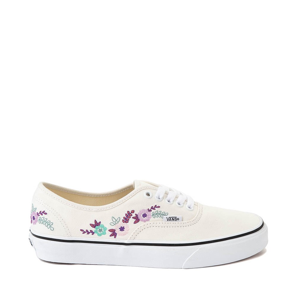 Vans Authentic Skate Shoe - Marshmallow / Floral
