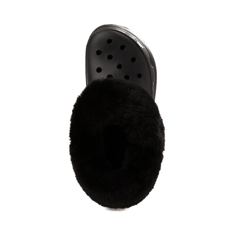 Stomp Faux-fur Lining Chunky Clogs Crocs | Fur Lined Crocs Size