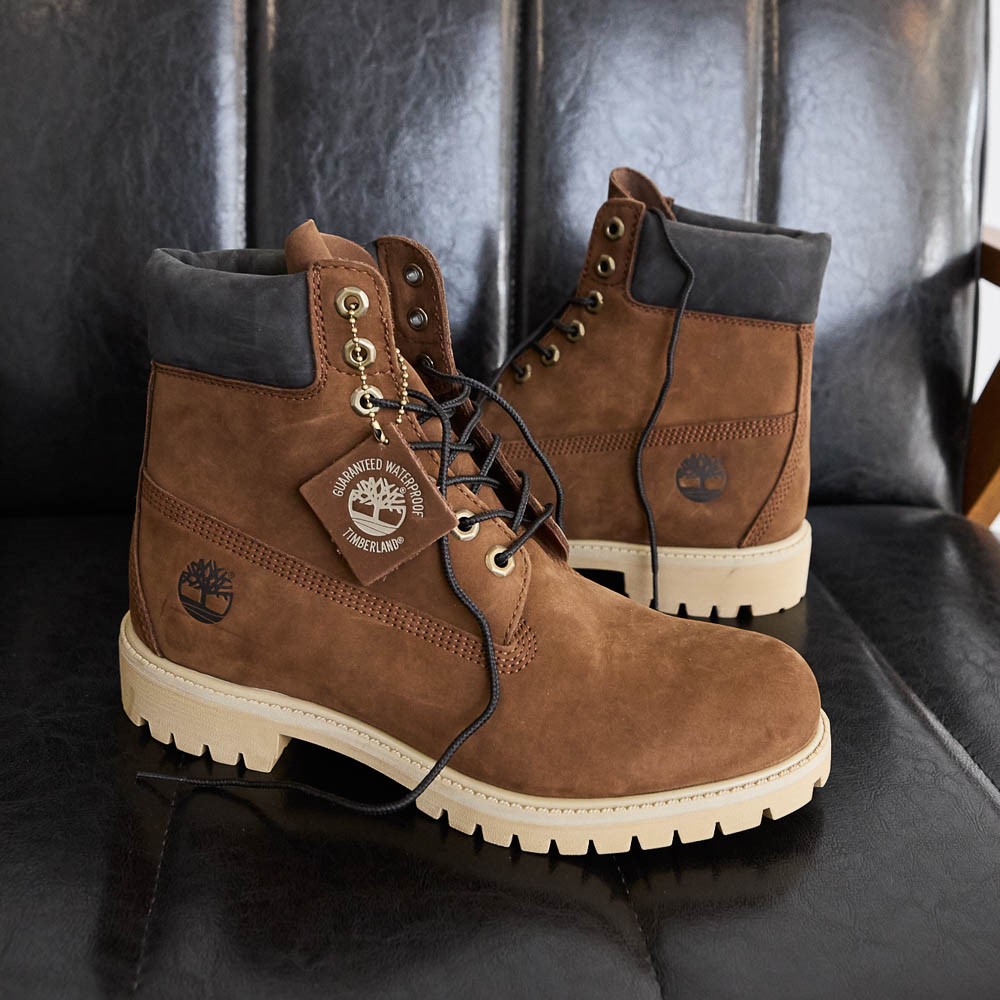 Brown nubuck clearance timberland boots