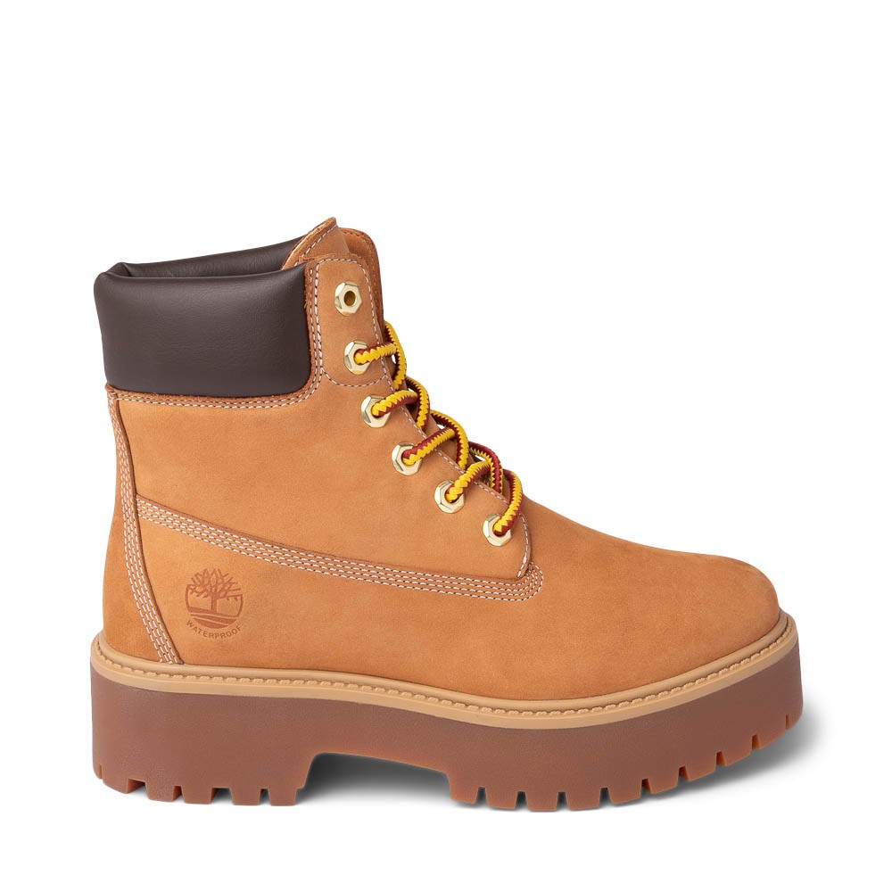 Platform timberland clearance boots