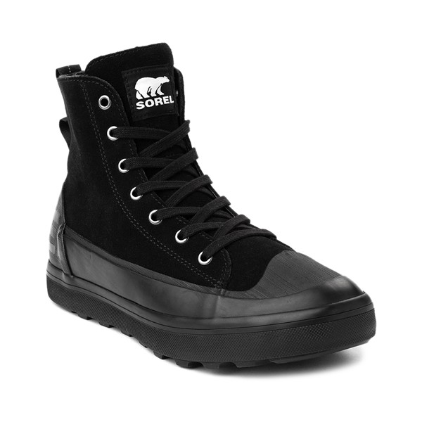 alternate view Mens Sorel Metro™ II Sneak Boot - Black / Sea SaltALT5