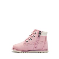 Pink timbs clearance with bow